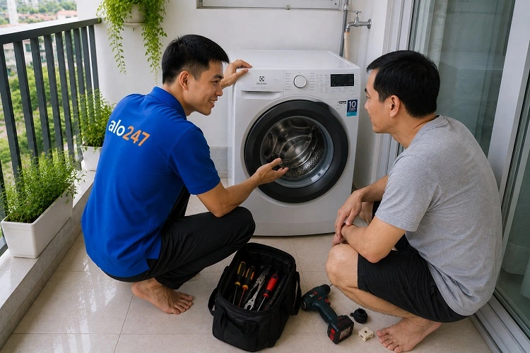 Thợ alo247 tư vấn phương án khắc phục lỗi máy đang gặp