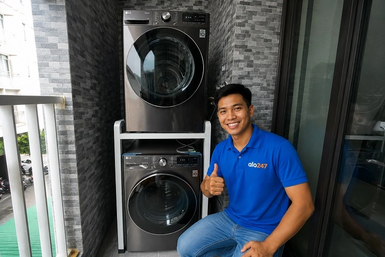 alo247 dịch vụ sửa máy sấy quần áo LG tại nhà