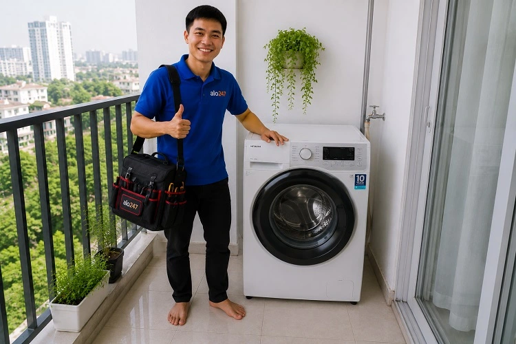 alo247 sửa máy giặt uy tín tại Định Công