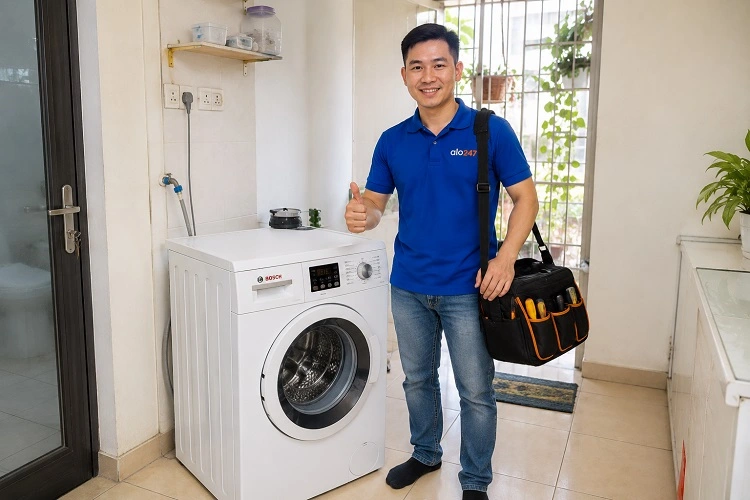 alo247 sửa máy giặt uy tín tại Dương Nội