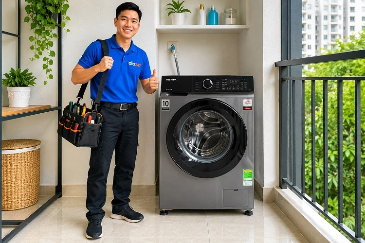 alo247 sửa máy giặt uy tín tại Quang Minh