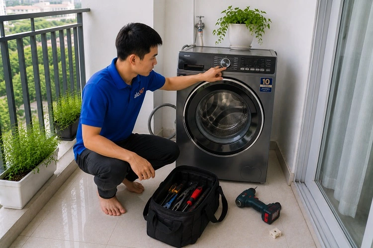 alo247 sửa máy giặt uy tín tại Yên Hoà