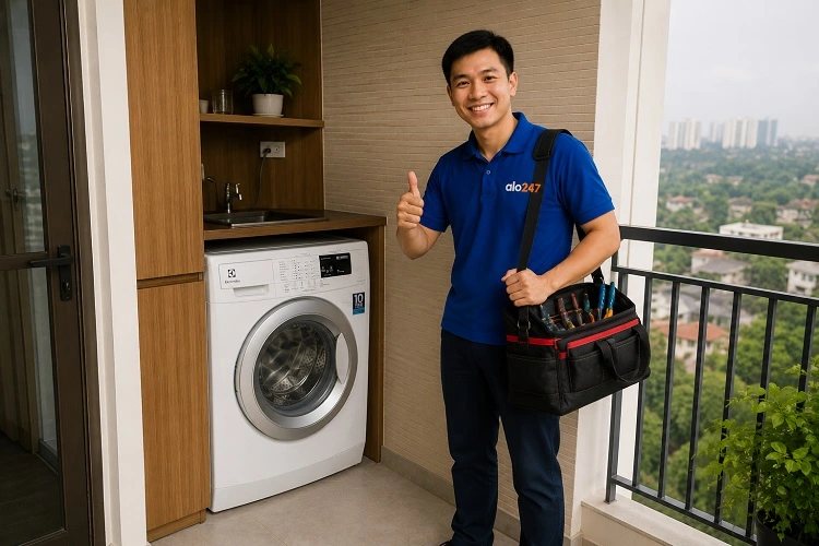 alo247 sửa máy giặt uy tín tại nhà ở Bạch Mai
