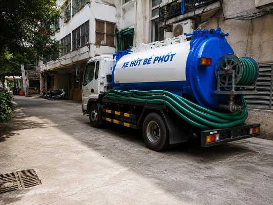 Alo247 Dịch vụ hút bể phốt trọn gói tại Hòa Lạc
