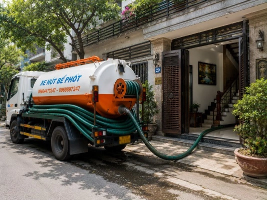 Alo247 Dịch vụ hút bể phốt trọn gói tại Hoà Xá