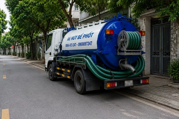 Alo247 Dịch vụ hút bể phốt trọn gói tại Hồng Sơn