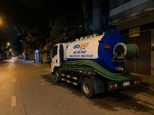 Alo247 Dịch vụ hút bể phốt trọn gói tại Kim Anh
