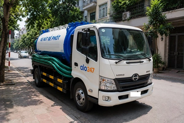 Alo247 Dịch vụ hút bể phốt trọn gói tại Ô Diên