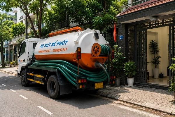 Alo247 Dịch vụ hút bể phốt trọn gói tại Phú Nghĩa
