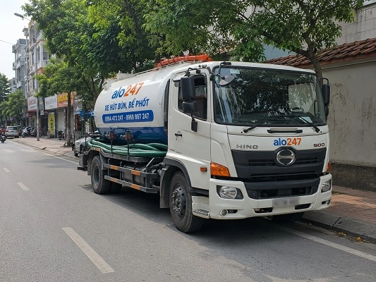 Alo247 Dịch vụ hút bể phốt trọn gói tại Tiến Thắng