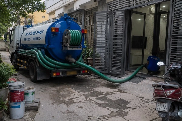 Alo247 Dịch vụ hút bể phốt trọn gói tại Vật Lại