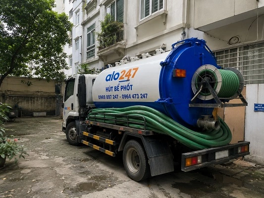 Alo247 Dịch vụ hút bể phốt trọn gói tại Vĩnh Thanh