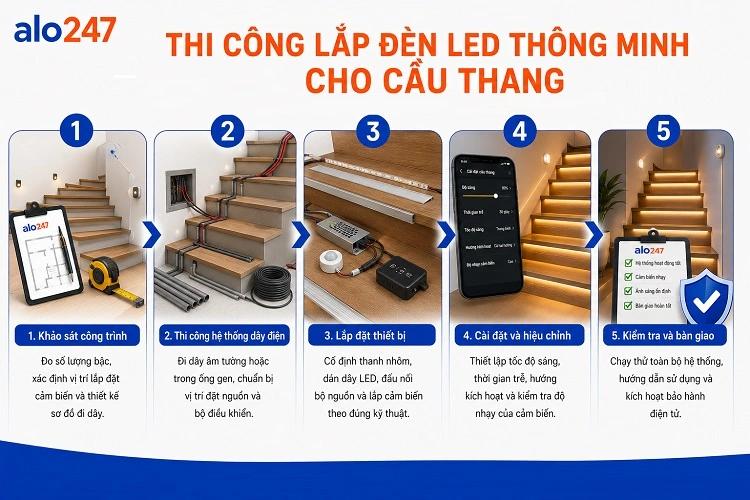 Quy trình dịch vụ lắp đặt của alo247