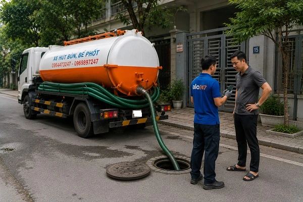 Thợ alo247 trao đổi và kích hoạt bảo hành điện tử cho khách hàng