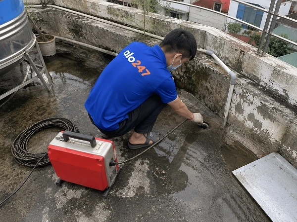 alo247 Dịch vụ thông tắc cống chuyên nghiệp tại Định Công