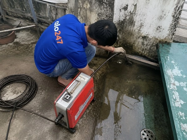 alo247 Dịch vụ thông tắc cống chuyên nghiệp tại Hoàng Liệt