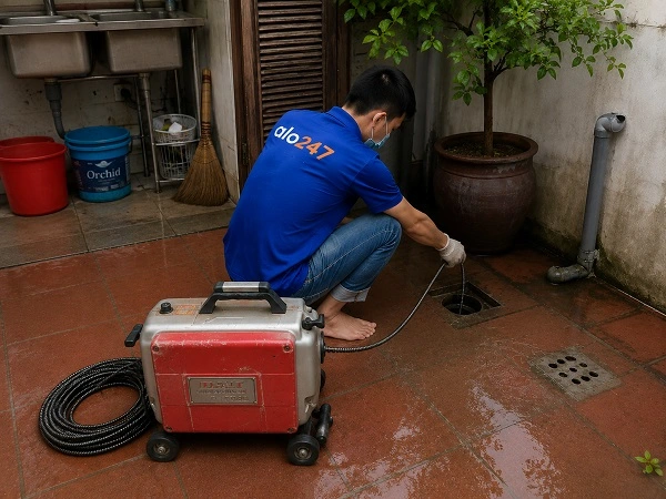 alo247 Dịch vụ thông tắc cống tại Phú Diễn