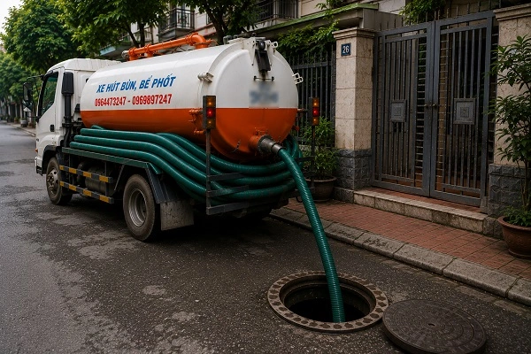 alo247 dịch vụ hút bể phốt trọn gói tại Đại Thanh