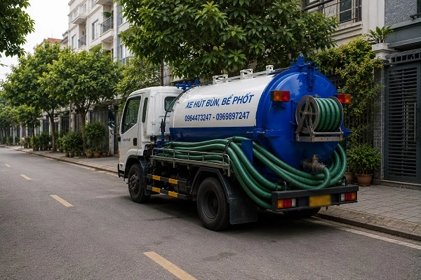 alo247 dịch vụ hút bể phốt trọn gói tại Phú Thượng