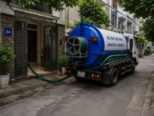 alo247 dịch vụ hút bể phốt trọn gói tại Phúc Lợi