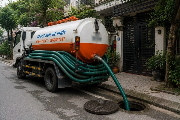 alo247 dịch vụ hút bể phốt trọn gói tại Tam Hưng