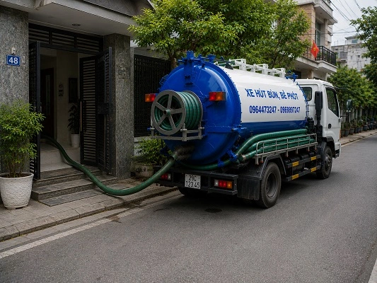 alo247 dịch vụ hút bể phốt trọn gói tại Thanh Liệt