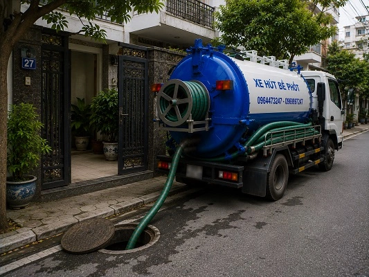 alo247 dịch vụ hút bể phốt trọn gói tại Yên Nghĩa