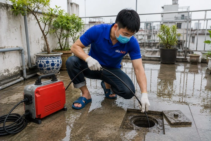Alo247 Dịch vụ thông tắc cống uy tín tại Quang Minh