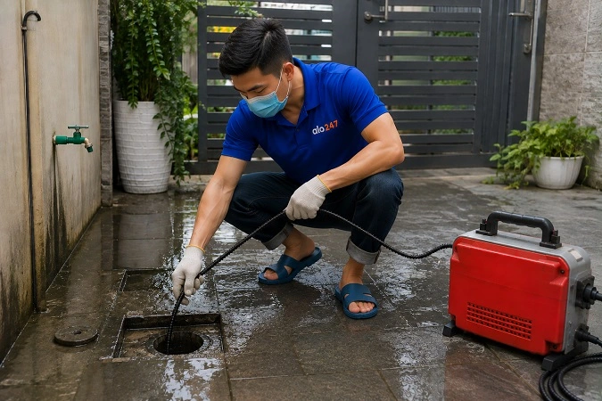 Alo247 Dịch vụ thông tắc cống uy tín tại Yên Nghĩa