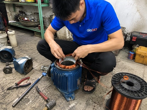 Alo247 dịch vụ sửa chữa máy bơm tận nơi tại Bạch Mai