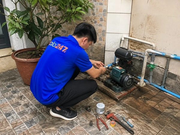 Alo247 dịch vụ sửa chữa máy bơm tận nơi tại Đông Ngạc