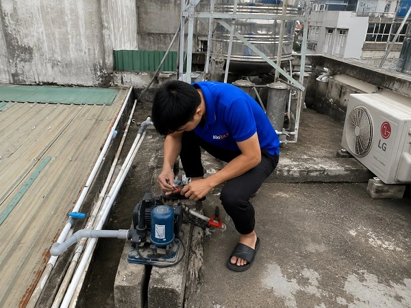 Alo247 dịch vụ sửa chữa máy bơm tận nơi tại Tây Mỗ