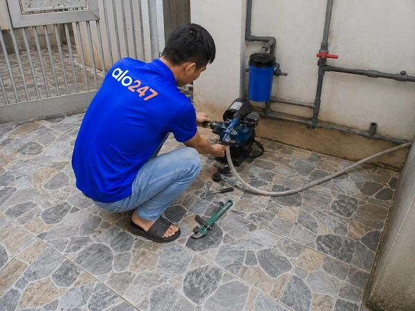 Alo247 dịch vụ sửa chữa máy bơm tận nơi tại Thanh Trì