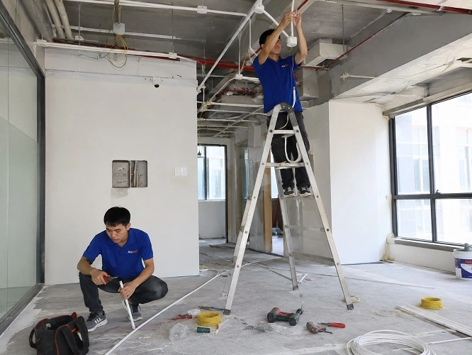 Alo247 thi công hệ thống điện nước chuyên nghiệp tại Tây Tựu