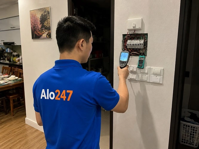 Thợ alo247 sửa điện tại nhà khu vực Mê Linh