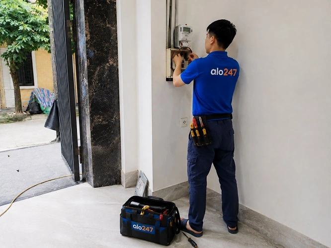Thợ alo247 sửa điện tại nhà phường Bạch Mai