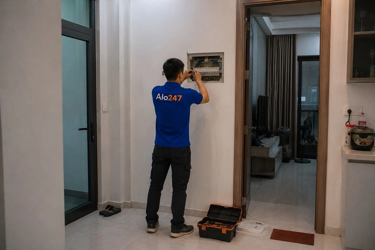 Thợ alo247 sửa điện tại nhà phường Đông Ngạc
