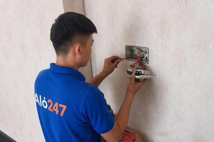 Thợ alo247 sửa điện tại nhà phường Kiến Hưng