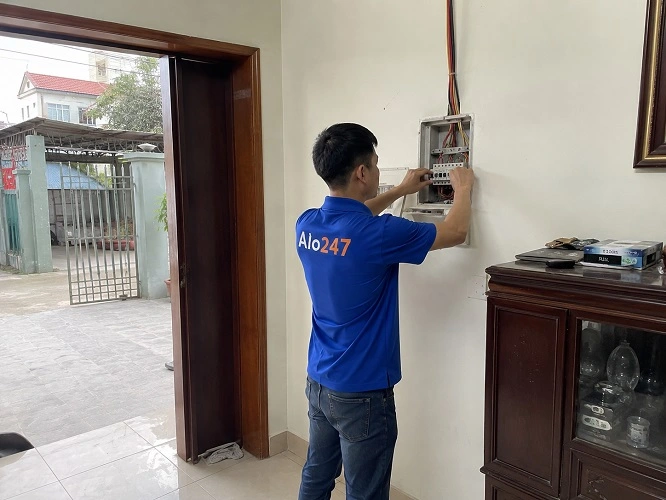 Thợ alo247 sửa điện tại nhà phường Tây Mỗ