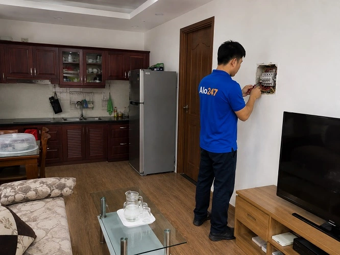Thợ alo247 sửa điện tại nhà phường Yên Nghĩa