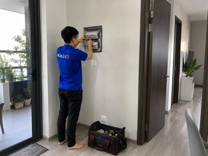 Thợ alo247 sửa điện tại nhà phường Yên Sở