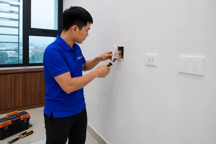 Thợ alo247 sửa điện tại nhà phường Vĩnh Tuy