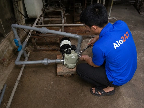 Thợ alo247 sửa máy bơm nước tại nhà phường Giảng Võ
