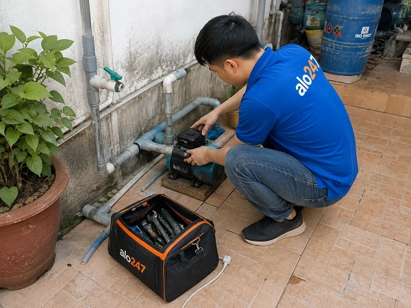 Thợ alo247 sửa máy bơm nước tại nhà phường Khương Đình