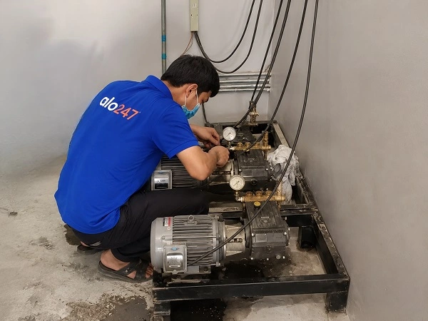 Thợ alo247 sửa máy bơm nước tại nhà phường Ngọc Hà