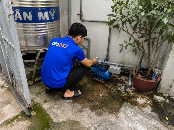 Thợ alo247 sửa máy bơm nước tại nhà xã Thanh Trì