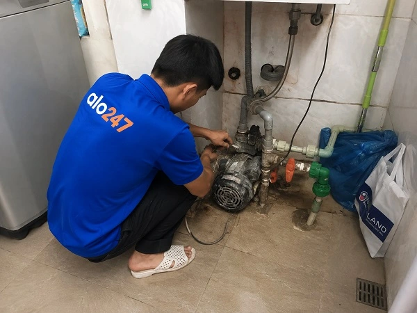 Thợ alo247 sửa máy bơm nước tại nhà phường Tương Mai
