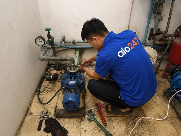 Thợ alo247 sửa máy bơm nước tại nhà phường Vĩnh Tuy