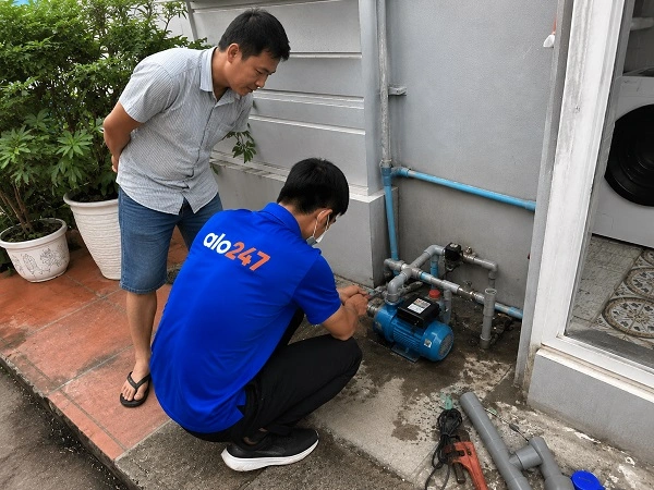 Thợ alo247 sửa máy bơm nước tại nhà phường Yên Hòa