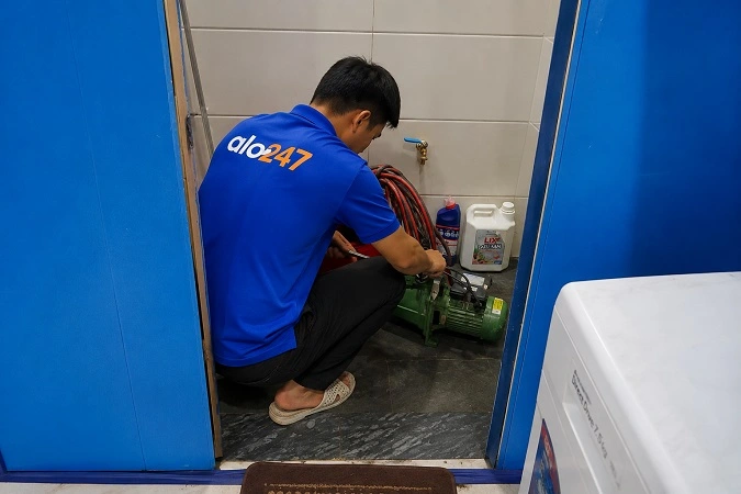 Thợ alo247 sửa máy bơm nước tại nhà phường Yên Sở